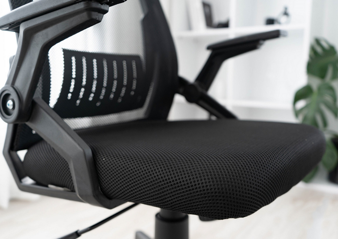 Đệm ngồi bọc vải Fabric êm ái của ghế ergonomic E-Dra EEC218
