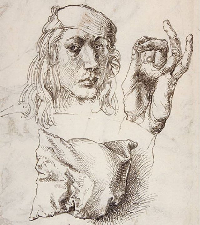 Dessin của Dürer hướng dẫn cách vẽ các bạn học sinh
