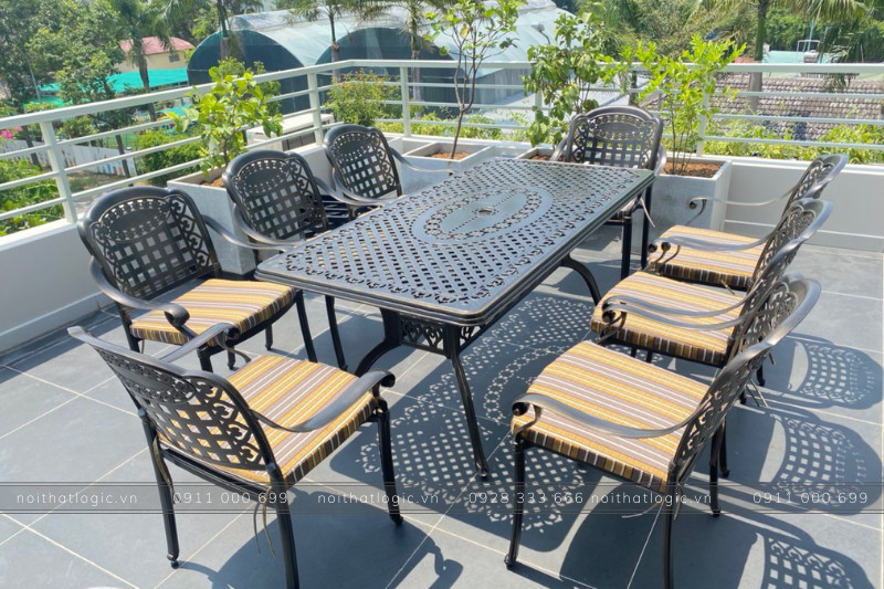 Địa chỉ mua bộ bàn ghế uống nước ngoài trời uy tín