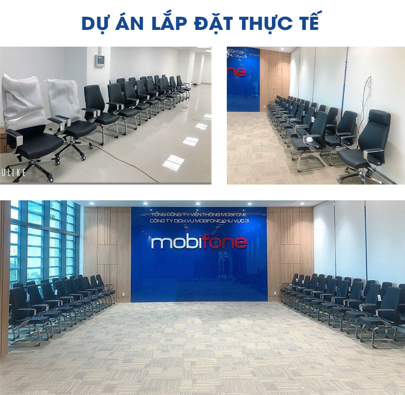 Dự án lắp đặt ghế gỗ phòng họp cao cấp cho doanh nghiệp lớn