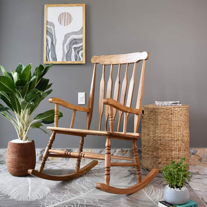 Ghế bập bênh phong cách Vintage