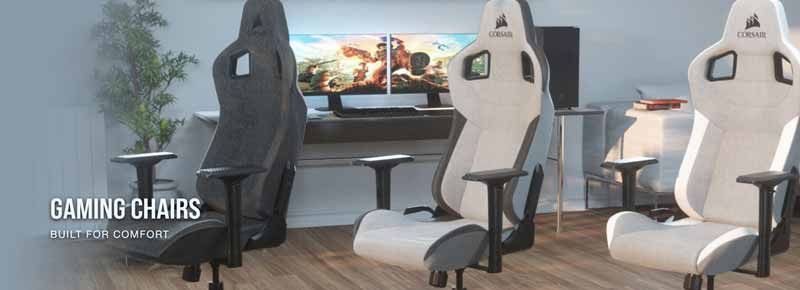 Ghế chơi game cao cấp Corsair đa dạng sản phẩm