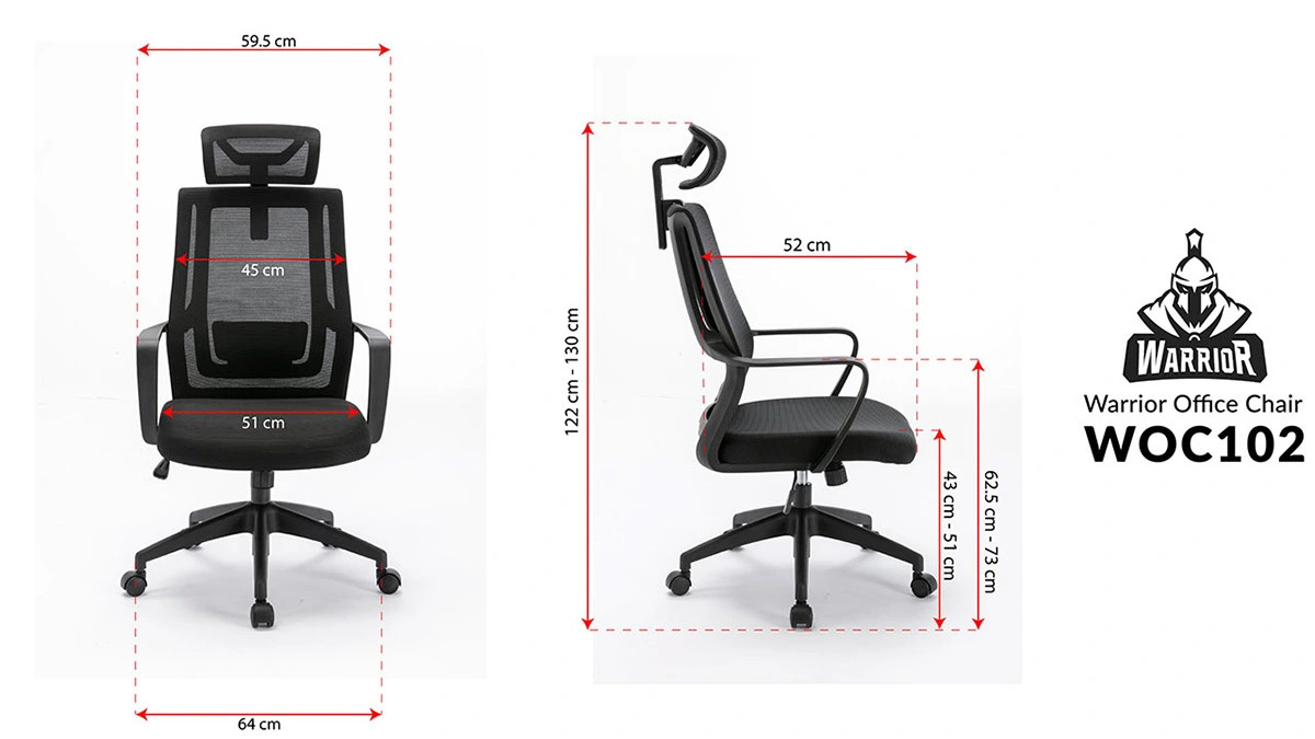 Ghế công thái học Warrior WOC 102