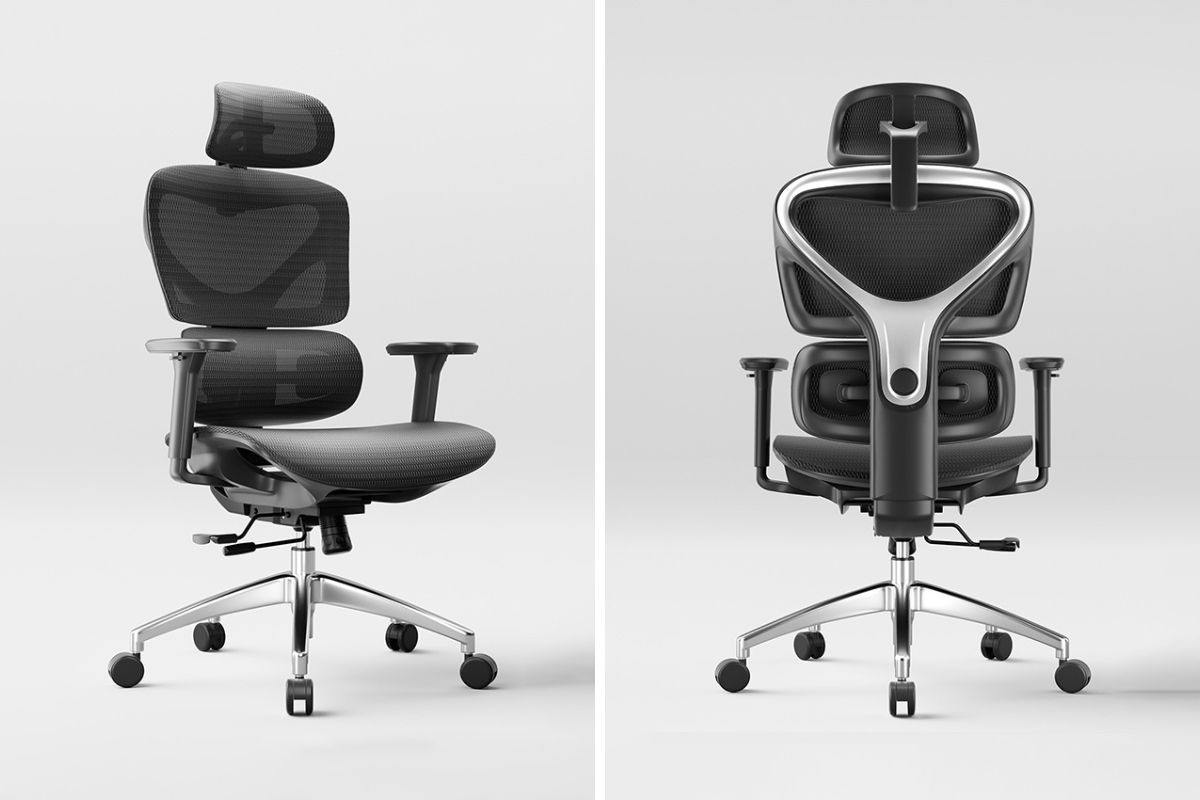 Ghế công thái học Xiaomi Manson Iris thiết kế tối giản