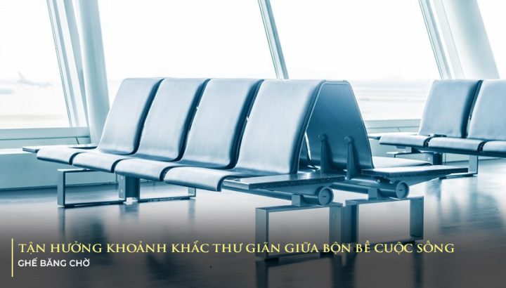 Ghế dài ngồi chờ hiện đại cho sảnh văn phòng