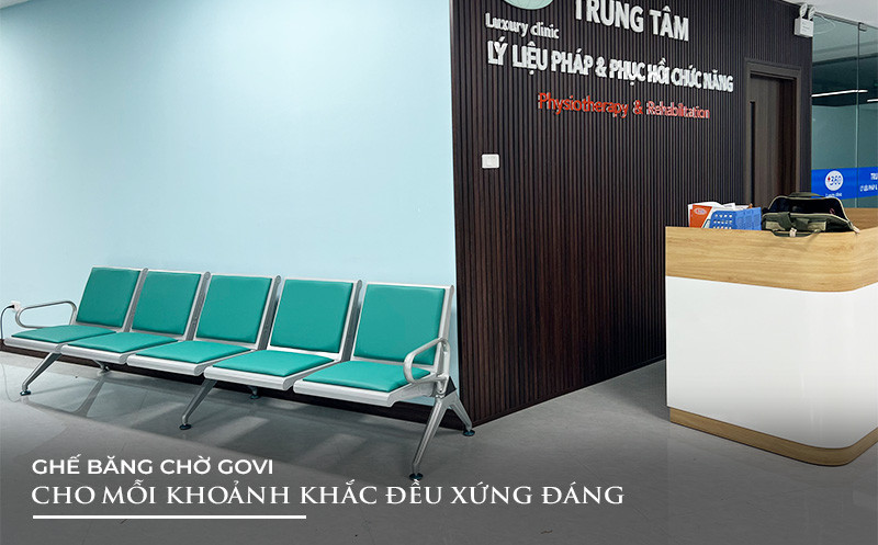 Ghế dài ngồi chờ thép sơn tĩnh điện chất lượng cao