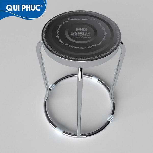 Ghế đẩu inox Felix