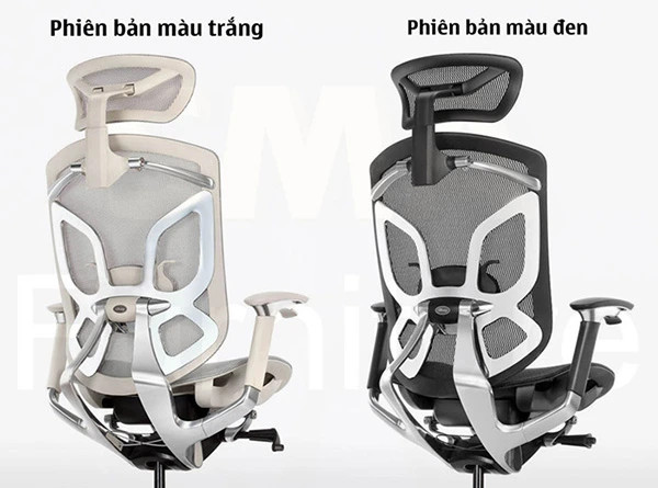 Ghế Ergonomic GT Chair Dvary Butterfly góc nhìn toàn diện