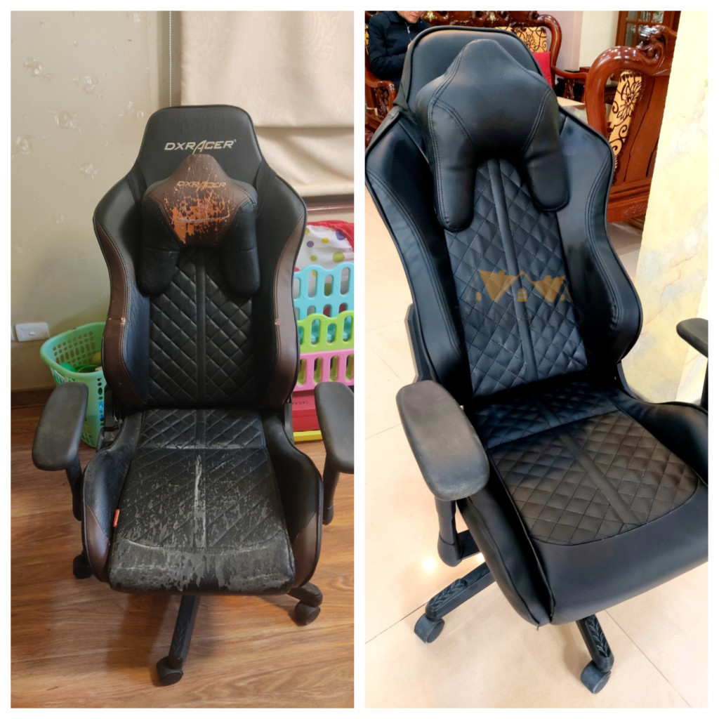 Ghế gaming bọc giả da chất lượng cao mang lại vẻ đẹp mới