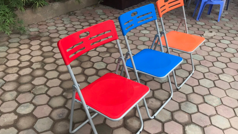 Ghế gấp Hòa Phát G30 với thiết kế gọn gàng, phù hợp cho hội thảo nhỏ
