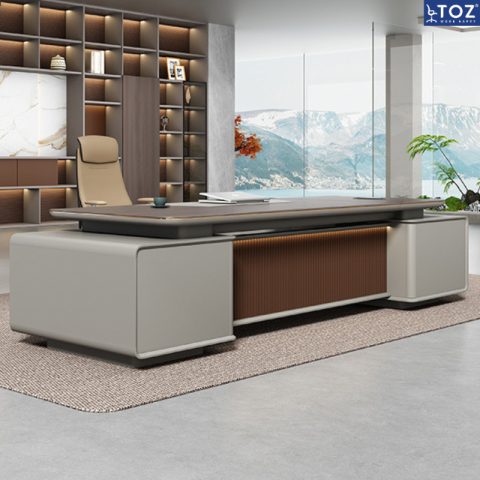 Ghế giám đốc và bàn làm việc hiện đại hướng Đông, phù hợp nam 1987