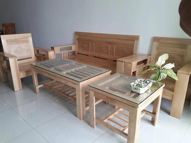 Ghế gỗ đơn nhỏ gọn giá rẻ cho phòng khách