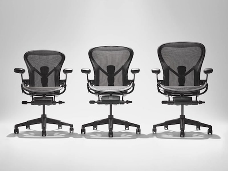 Ghế Herman Miller Aeron cao cấp bảo vệ cột sống