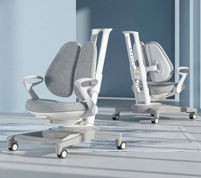 Ghế học sinh chống gù DRY-818, giải pháp công thái học giúp bé ngồi đúng tư thế, giảm áp lực lên cột sống