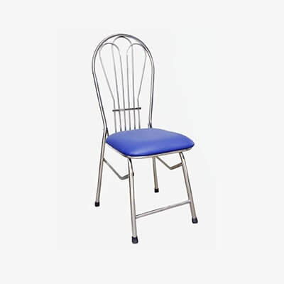 Ghế inox tựa mặt đệm