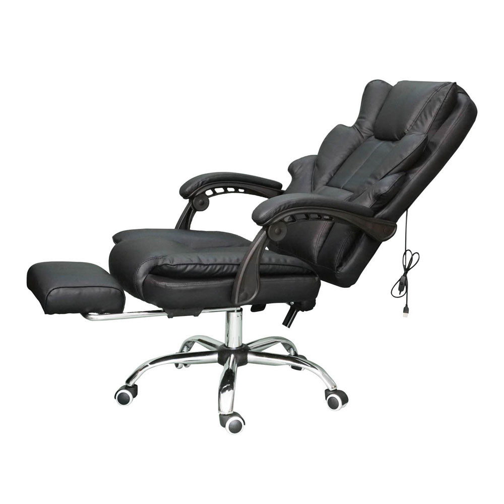 Ghế làm việc có tựa lưng ngả với gác chân