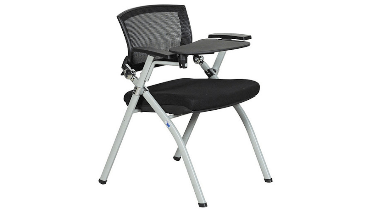 Ghế liền bàn học sinh Hòa Phát GL424B khung thép mạ, lưng lưới