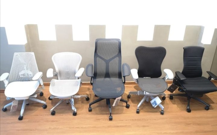 Ghế lưới Ergonomics công thái học giúp giảm đau lưng và bảo vệ cột sống