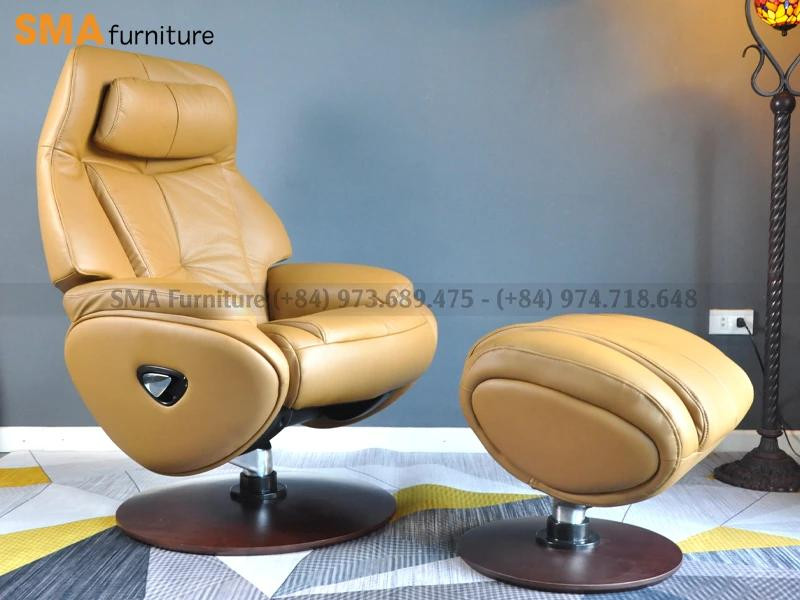 Ghế nằm thư giãn có điều khiển phù hợp với đa số người dùng