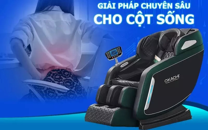 Ghế ngồi massage lưng mang lại sự thư giãn cho dân văn phòng sau giờ làm