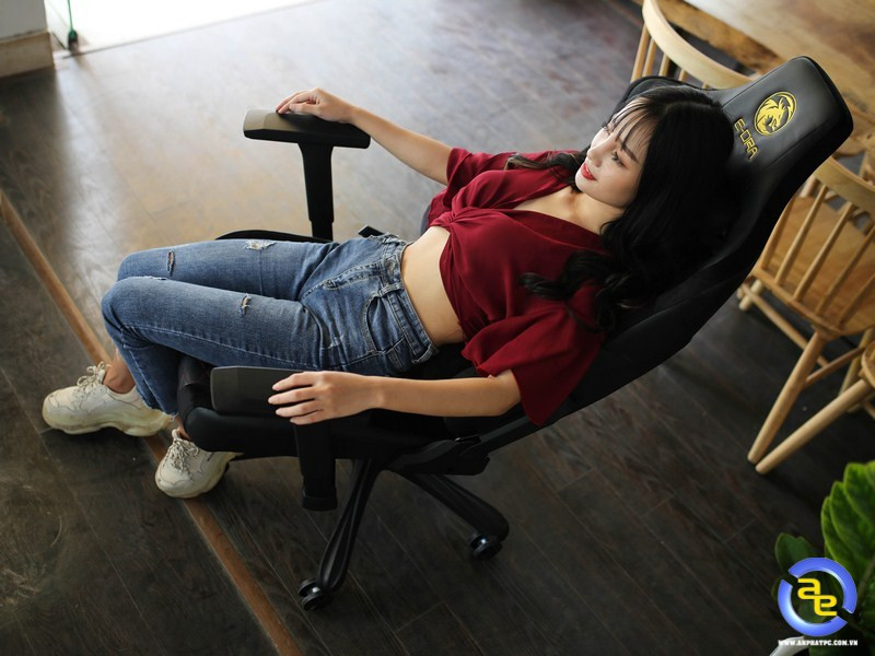 Ghế ngồi máy tính tiện lợi với khả năng ngả lưng thư giãn