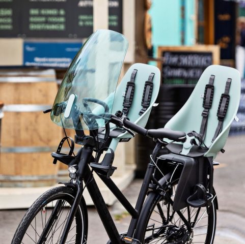 Ghế ngồi xe đạp phía trước Urban Iki cho bé, thiết kế an toàn tiện lợi