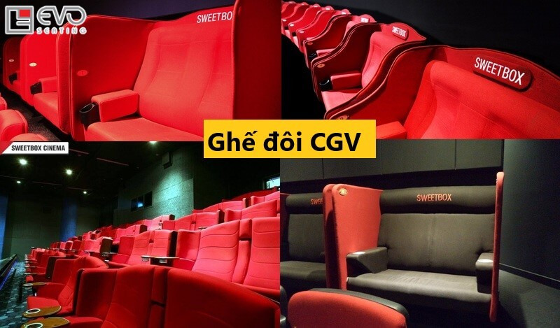Ghế Sweetbox CGV cho cặp đôi