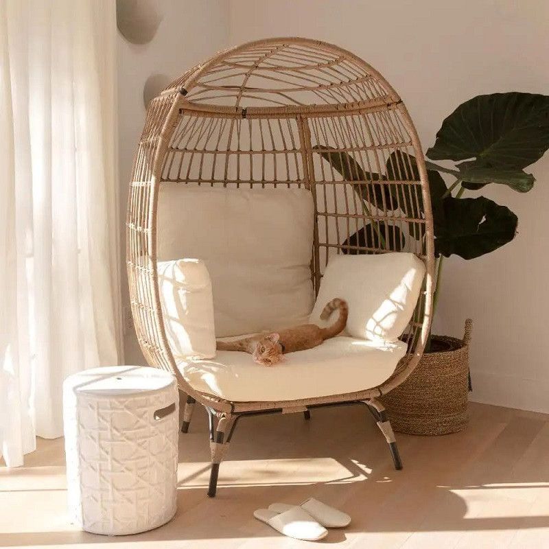Ghế thư giãn phòng ngủ hình trứng độc đáo