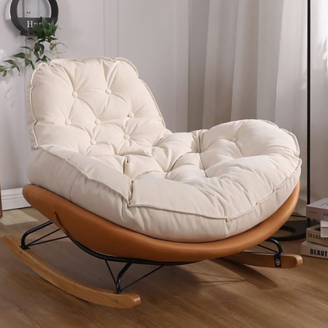 Ghế tựa cho bà bầu bập bênh, mang lại cảm giác thư thái và dễ chịu với chuyển động nhẹ nhàng