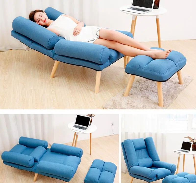 Ghế tựa nệm nằm gọn đa năng cho không gian sống hiện đại