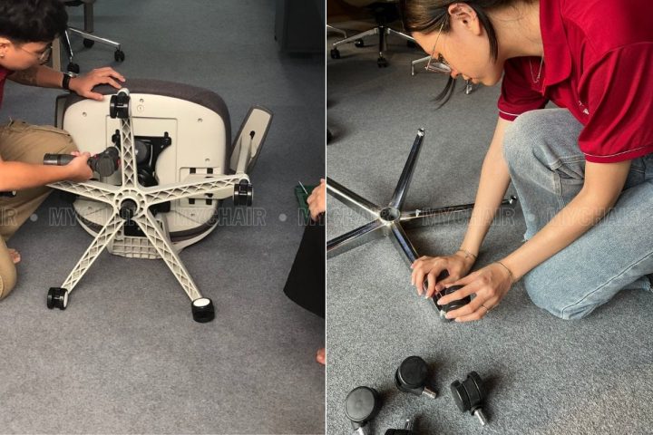 Ghế văn phòng hiện đại cần được sửa chữa định kỳ tại Quận 6