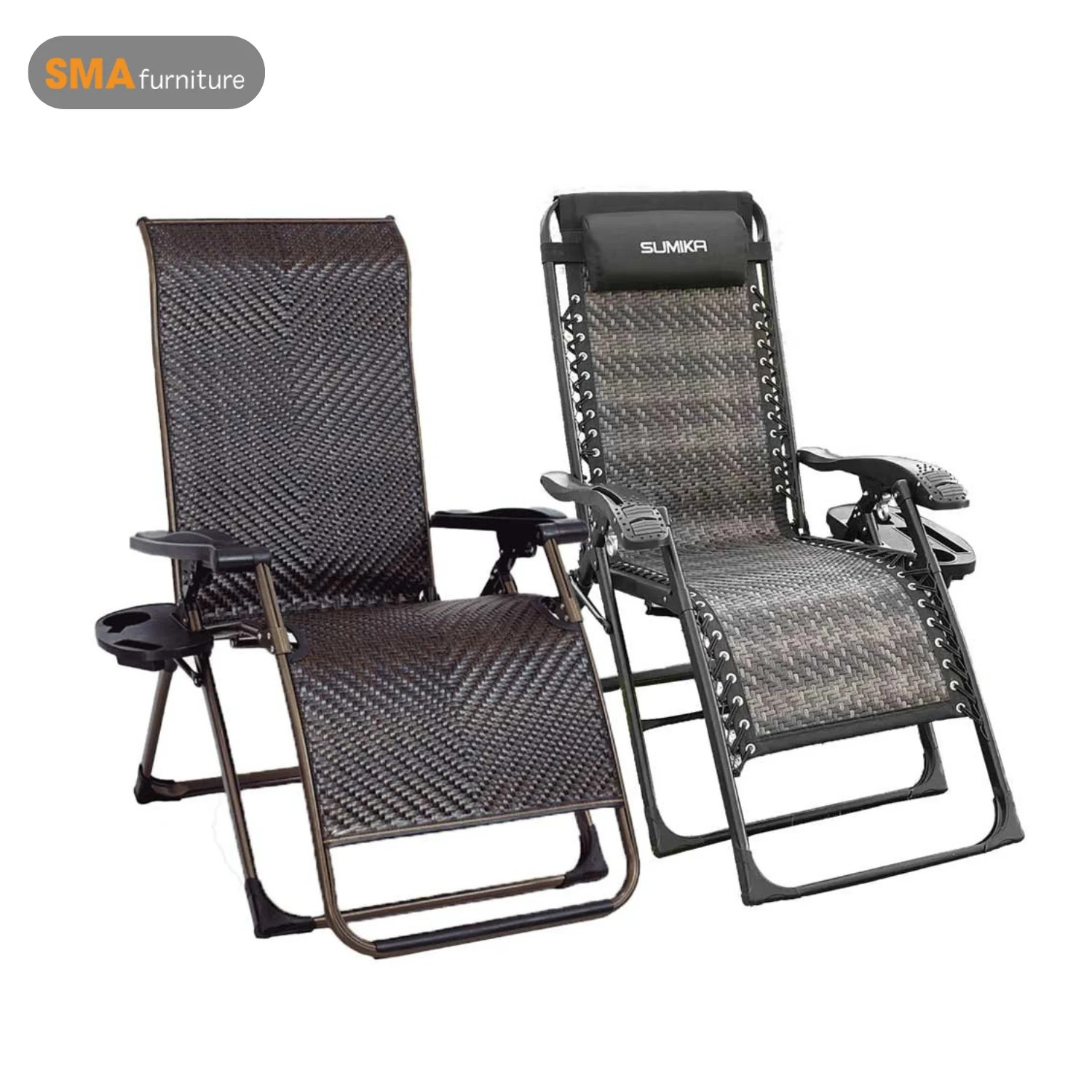 Ghế xếp đa năng cho phép điều chỉnh nhiều tư thế nghỉ ngơi