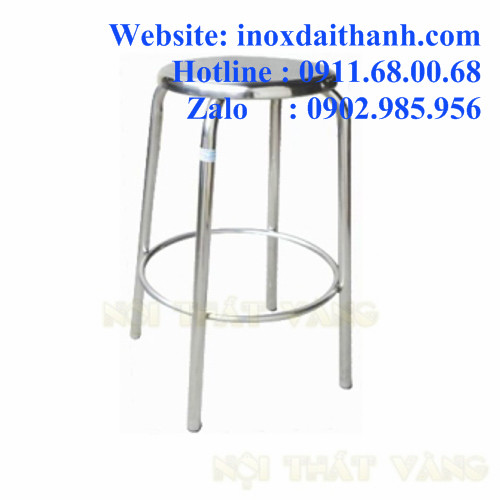 Ghế xếp inox 304 mặt nệm tiện lợi màu xanh lá