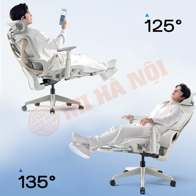 Ghế xoay công thái học Xiaomi với thiết kế hiện đại, dễ dàng điều chỉnh tư thế ngồi