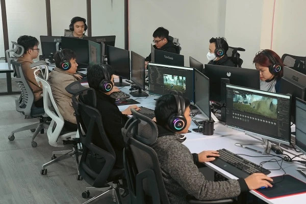 Ghế xoay ngồi học hỗ trợ cột sống, chống gù