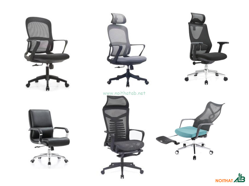 Ghế xoay văn phòng ergonomic, mang lại sự thoải mái tối đa