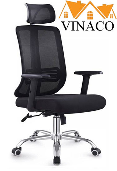 Ghế xoay văn phòng hiện đại với vải bọc ghế lưới thoáng khí