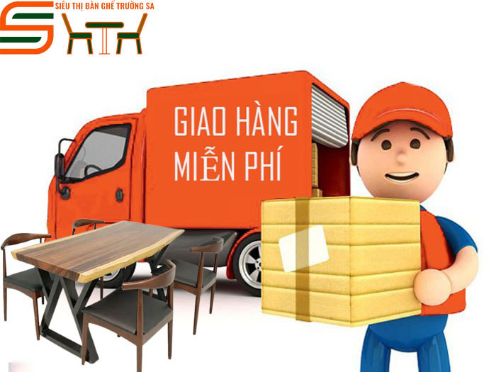 Giao hàng và lắp đặt bàn ghế đặt làm theo yêu cầu tại Hà Nội