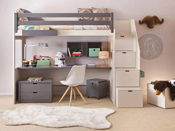 Giường ngủ đa năng bằng gỗ cho người lớn