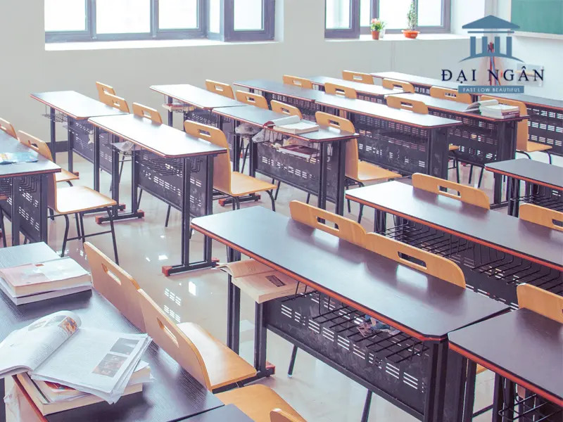 Gợi ý các mẫu bàn ghế học sinh thiết kế phù hợp, dễ dàng điều chỉnh khoảng cách bàn ghế chuẩn ergonomic