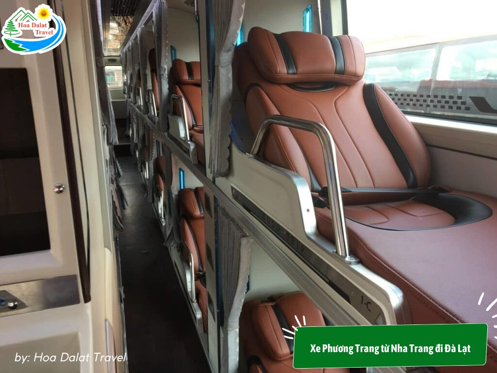 Hành trình xe Phương Trang ghế ngồi Nha Trang đi Đà Lạt