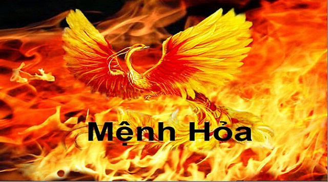 Hình ảnh minh họa đặc điểm tính cách của người mệnh Hỏa, với sự nhiệt huyết và năng lượng, phù hợp với phong cách trang trí bàn làm việc mệnh Hỏa