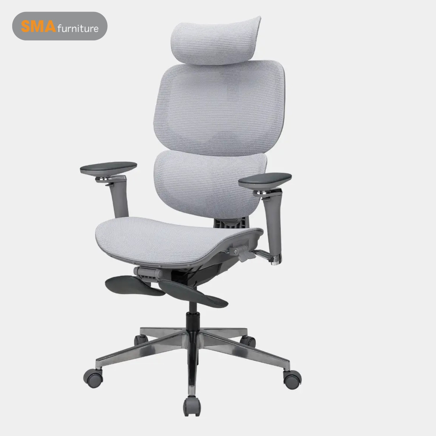 Hỗ trợ tư thế ngồi chuẩn xác với ghế công thái học SMA Furniture