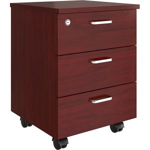 Hộc bàn làm việc di động gỗ công nghiệp M3DR màu vân gỗ