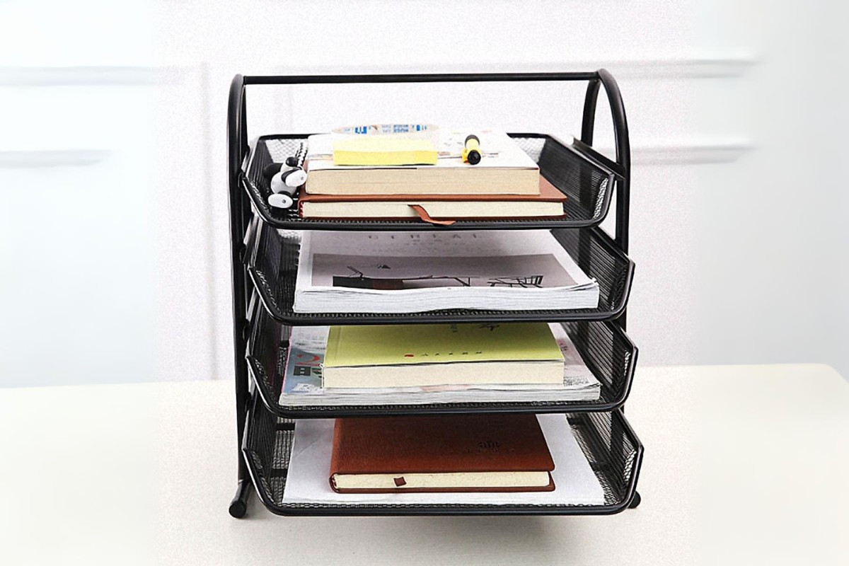 Kệ để bàn làm việc văn phòng bằng sắt chống gỉ