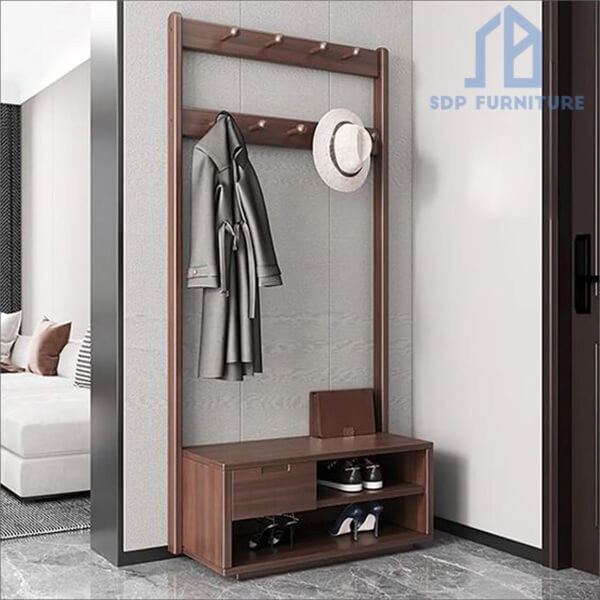 Kệ để giày thông minh có móc treo đồ