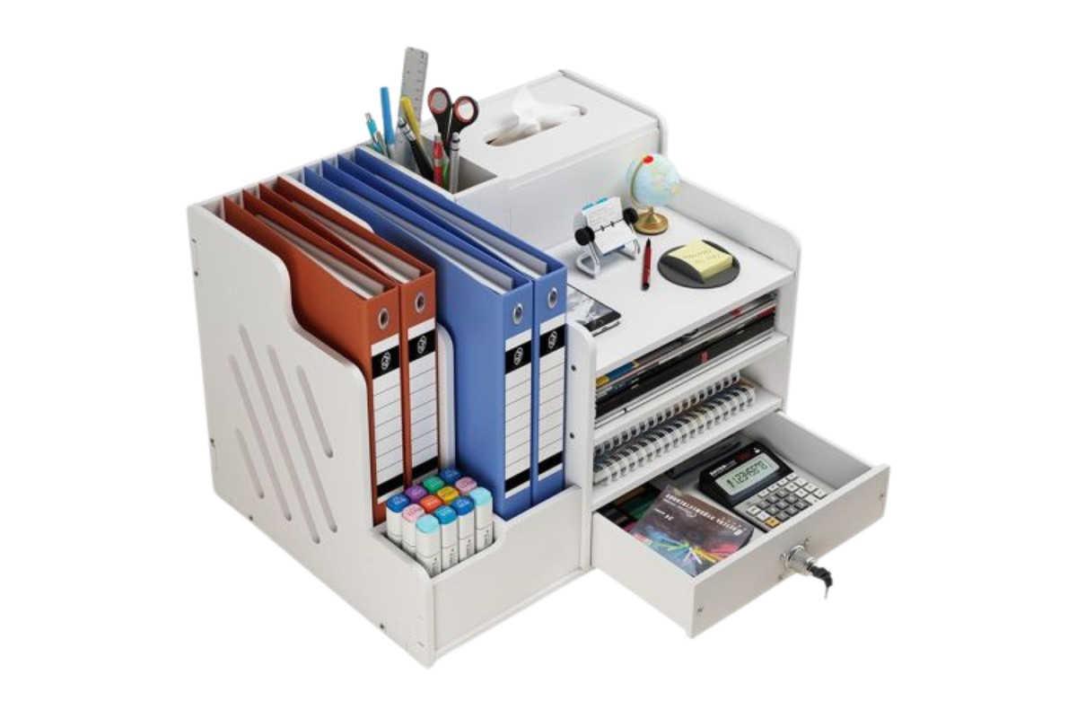 Kệ lắp ráp để bàn làm việc gọn nhẹ