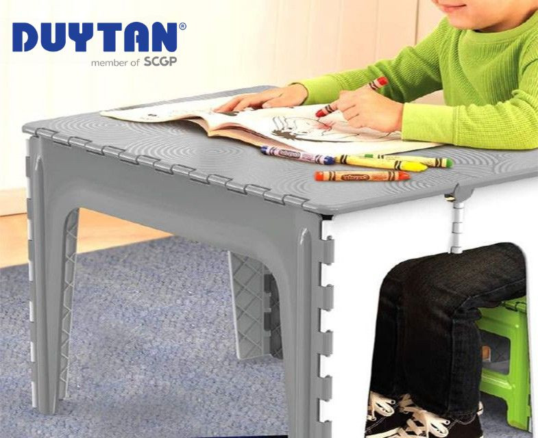 Kết cấu chắc chắn, bền bỉ của một mẫu bàn ăn xếp gọn