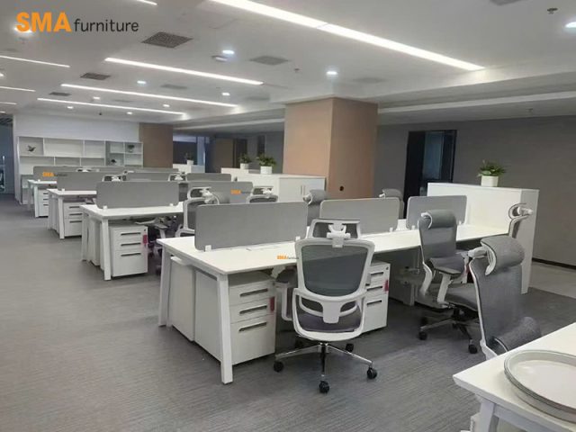 Không gian văn phòng hiện đại trang bị ghế công thái học Mirai