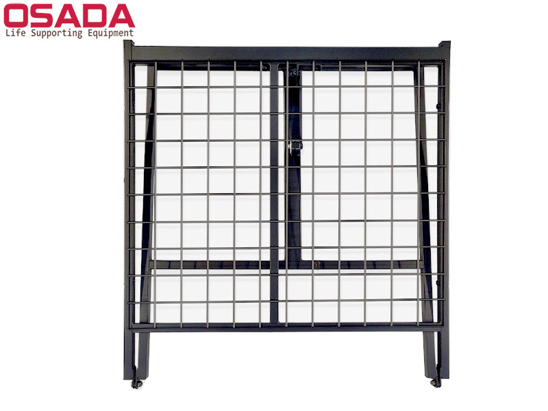 Khung thép carbon chắc chắn của ghế tựa lưng cho người bị liệt, đảm bảo an toàn và bền bỉ